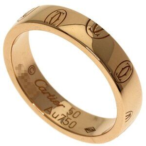 Cartier Happy Birthday 50 Ring 18K Pink Gold